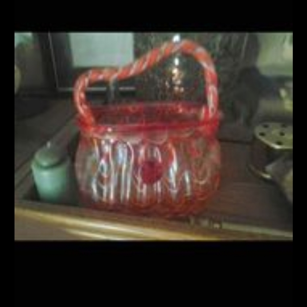 Glass deco purse style
